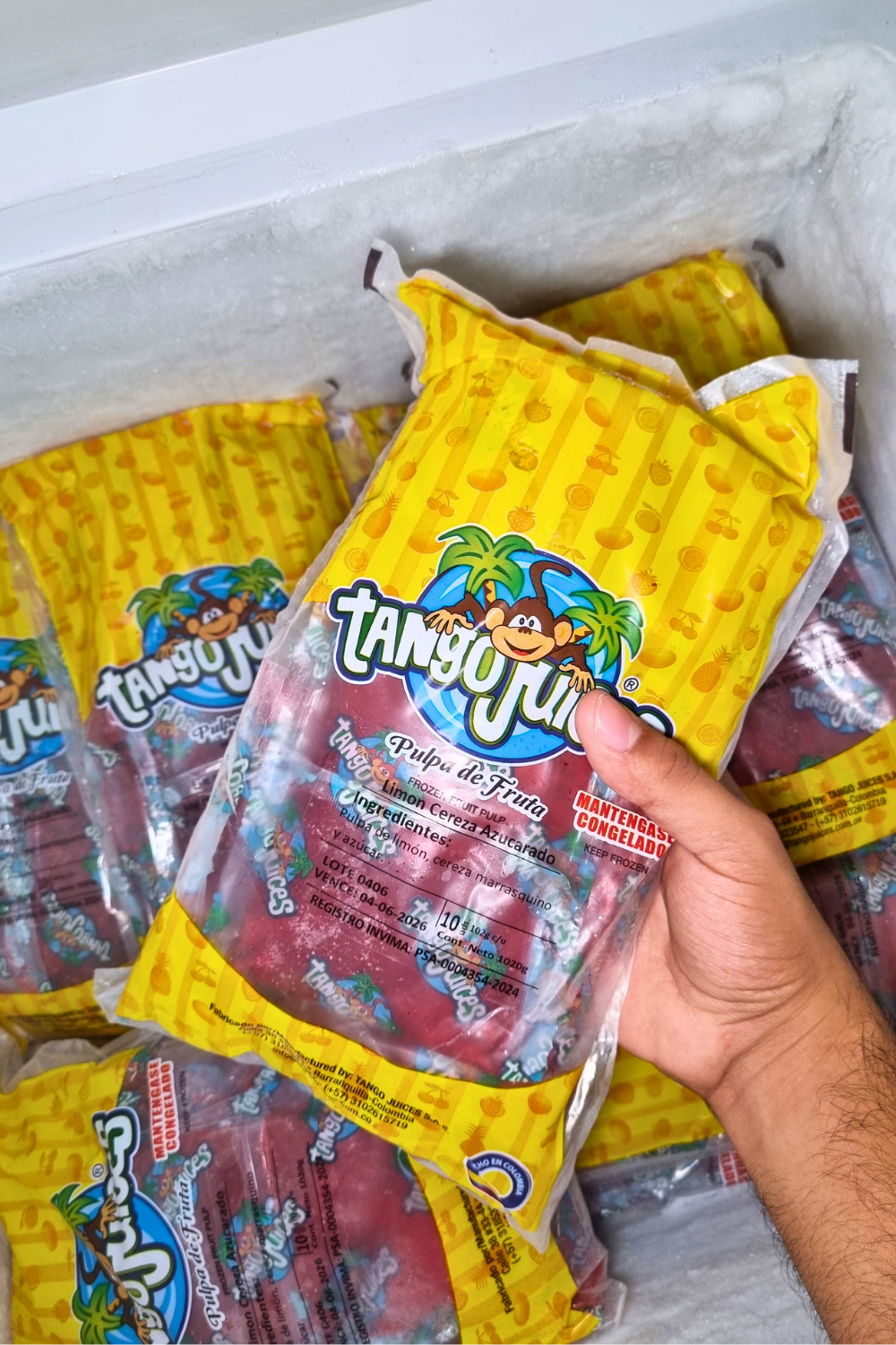 Pulpa de fruta para Negocio