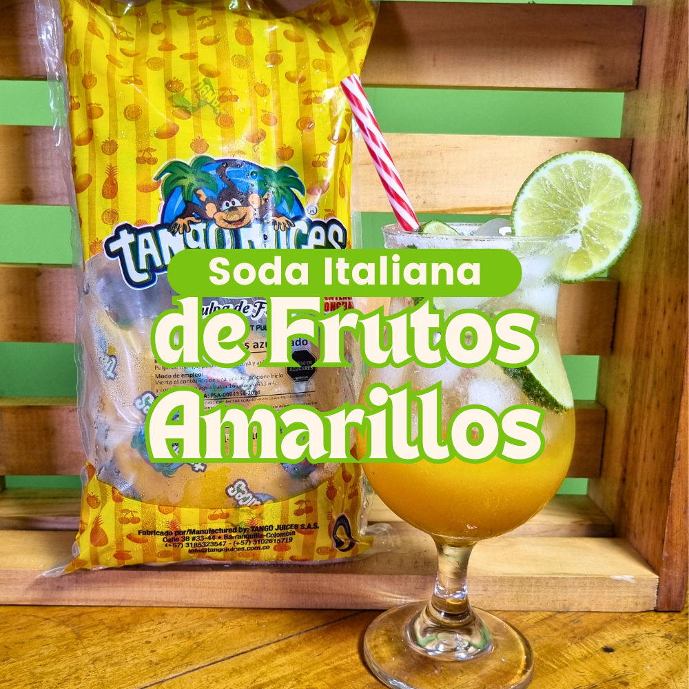 Soda Italiana De Frutos Amarrillos Recetas 1 1